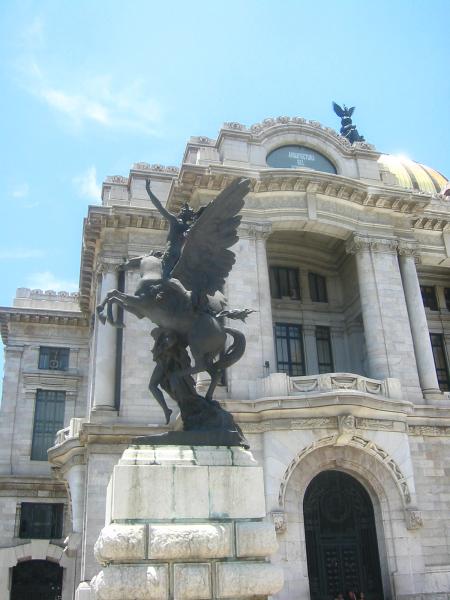 Pegaso del la plaza de Bellas Artes